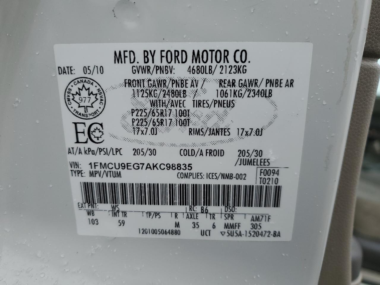 2010 Ford Escape - Image 13