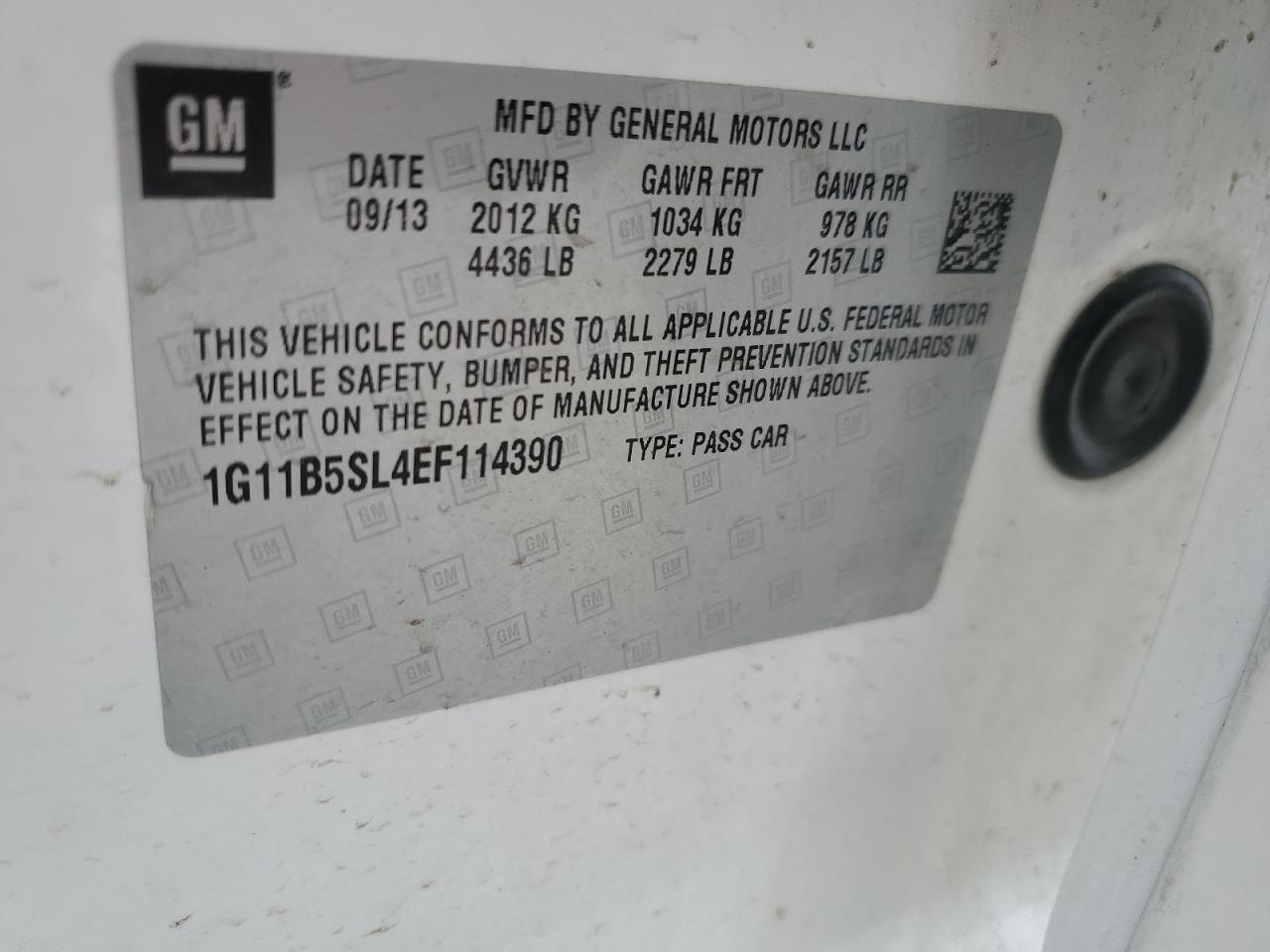 2014 Chevrolet Malibu - Image 13