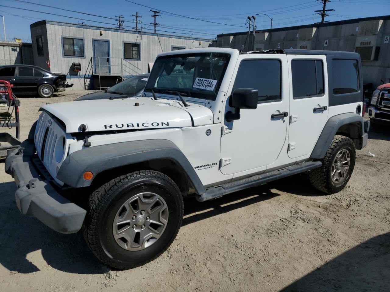 2015 Jeep Wrangler Unlimited Rubicon იყიდება Los Angeles-ში, CA - All Over