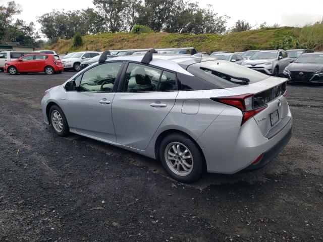  TOYOTA PRIUS 2020 Серебристый