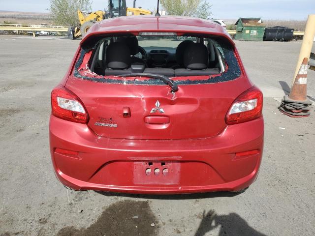  MITSUBISHI MIRAGE 2020 Червоний