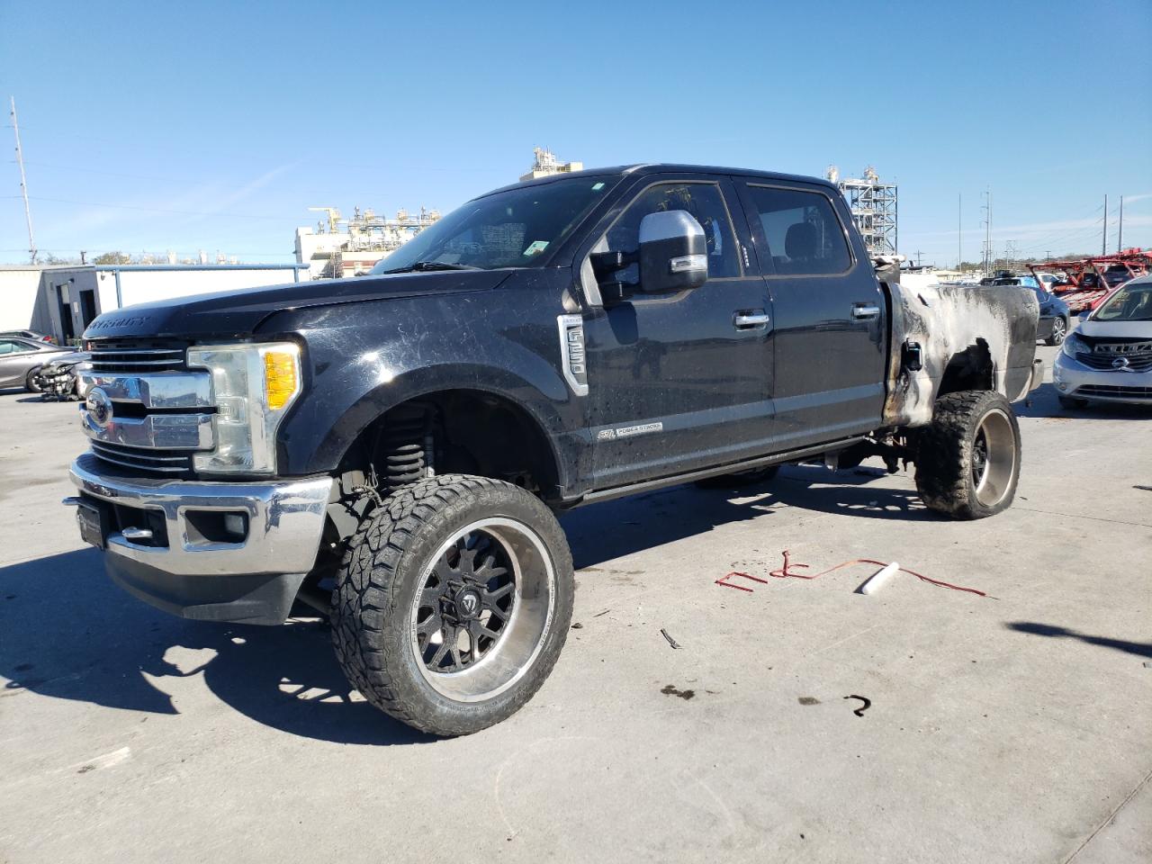2017 Ford F250 Super Duty იყიდება New Orleans-ში, LA - Burn