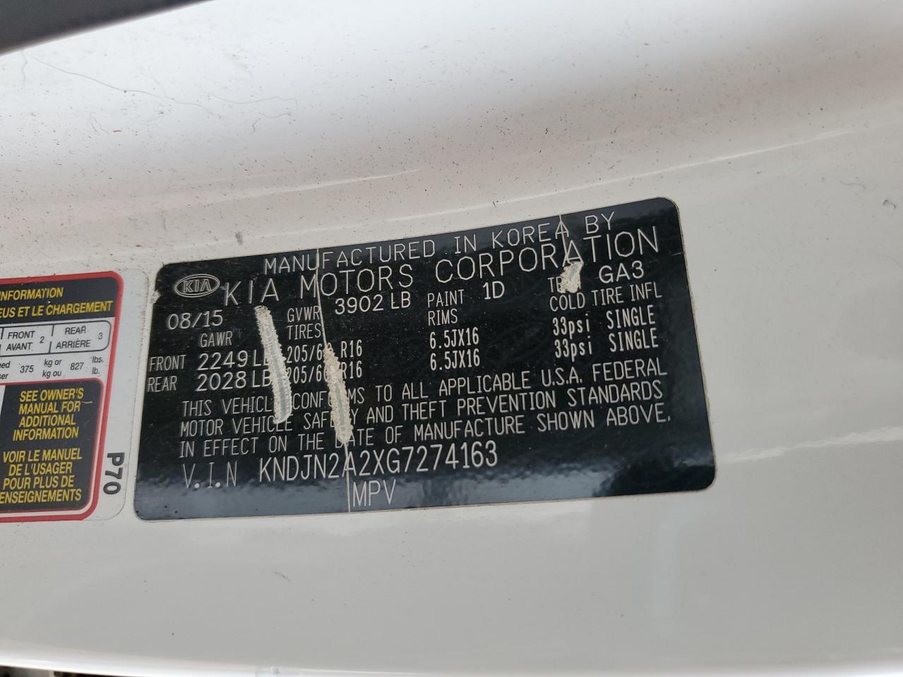 2016 Kia Soul - Image 13