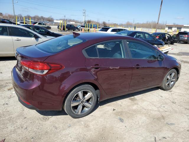  KIA FORTE 2018 Burgundy