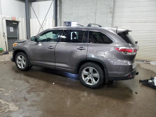  TOYOTA HIGHLANDER 2015 Серый
