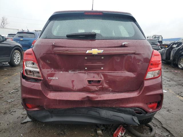  CHEVROLET TRAX 2017 Burgundy