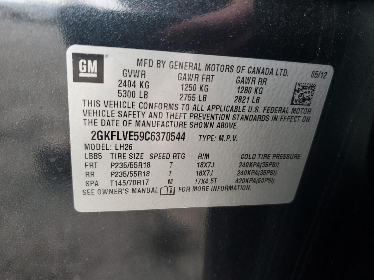 2012 GMC Terrain - Image 13