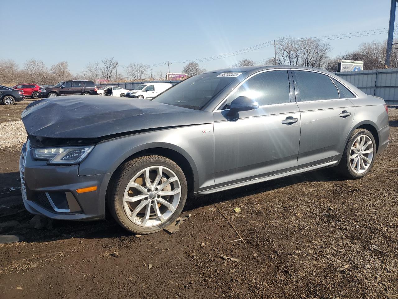 2019 Audi A4 Premium იყიდება Chicago Heights-ში, IL - Front End