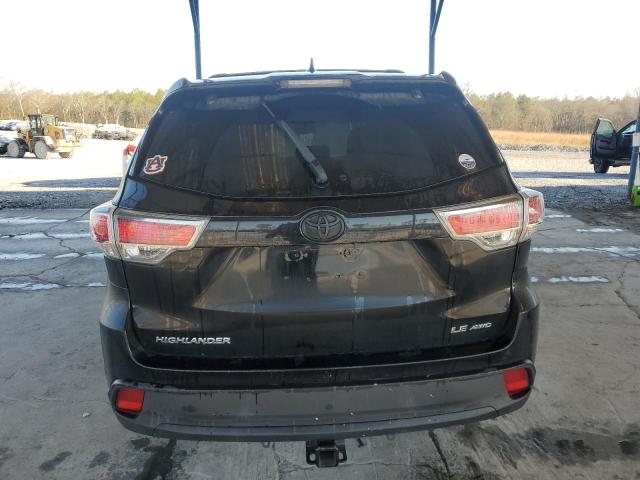 Parquets TOYOTA HIGHLANDER 2015 Black