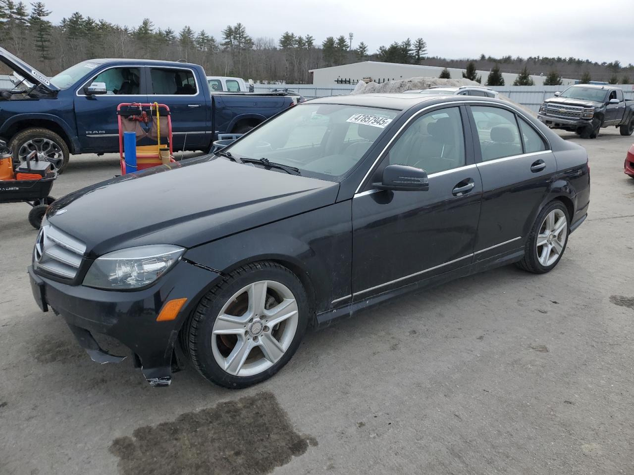 2011 Mercedes-Benz C 300 4Matic للبيع في Windham، ME - Undercarriage