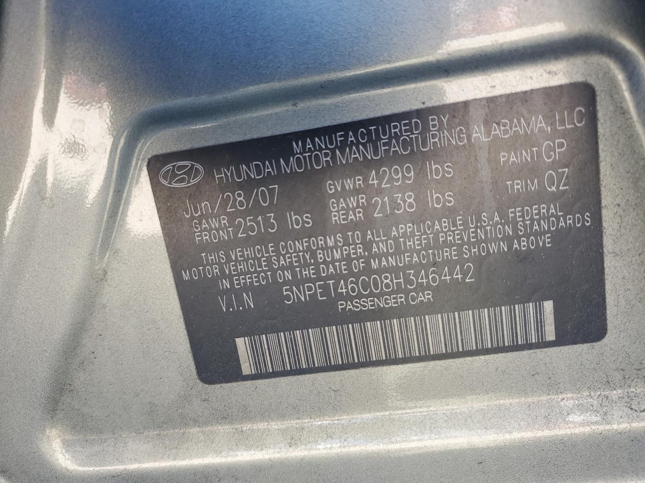 2008 Hyundai Sonata - Image 15