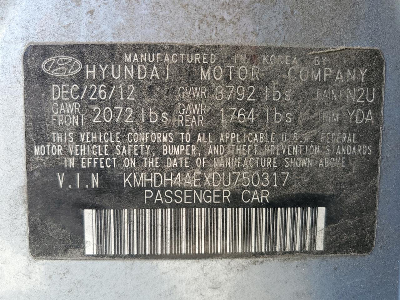 2013 Hyundai Elantra - Image 12