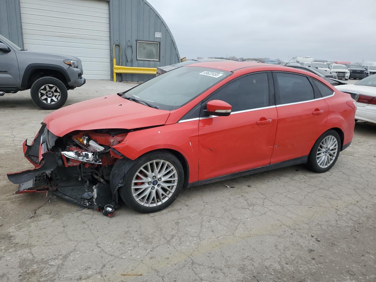 2012 Ford Focus Sel en Venta en Wichita, KS - Front End