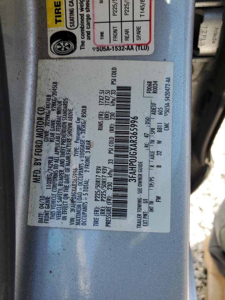 2010 Ford Fusion - Image 12