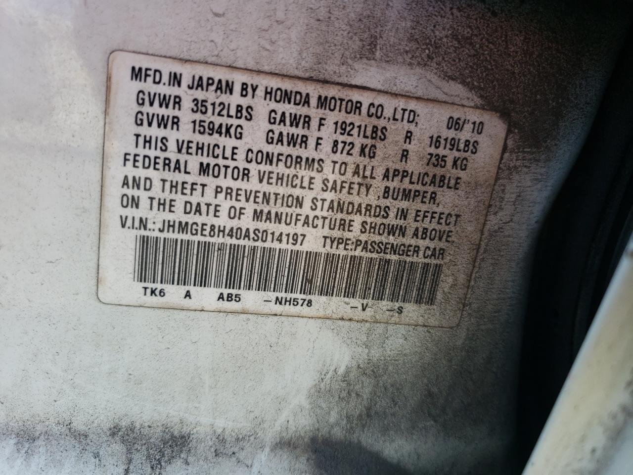 2010 Honda Fit - Image 12