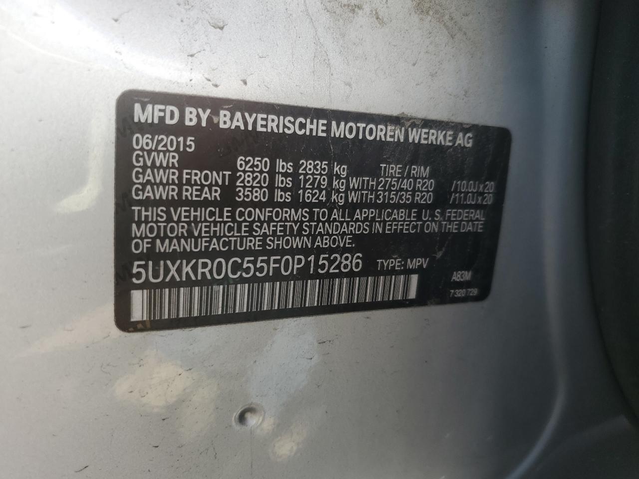 2015 BMW X5 - Image 13