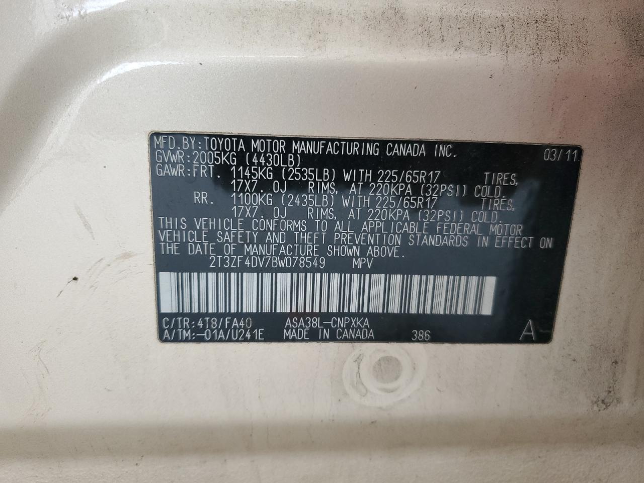 2011 Toyota RAV 4 - Image 13