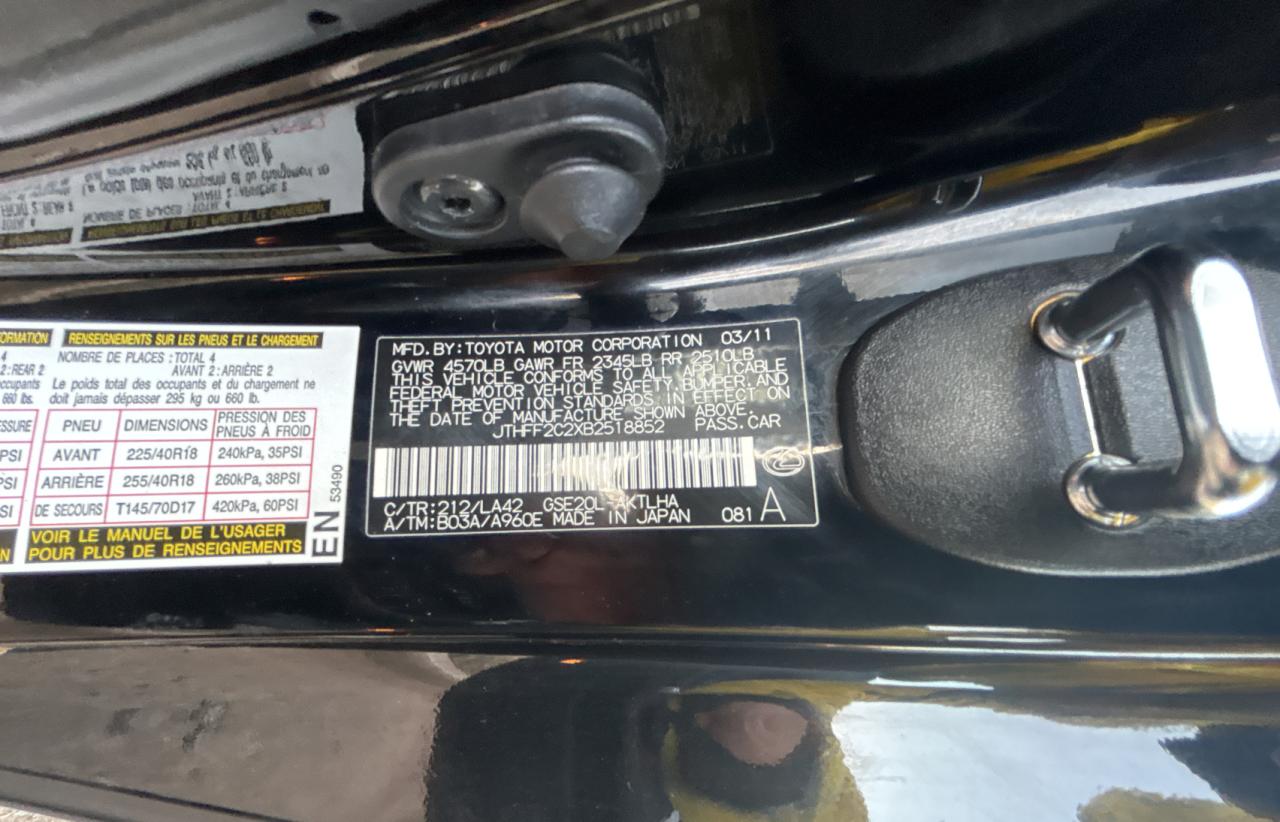 2011 Lexus IS - Image 10