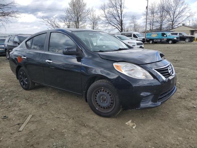  NISSAN VERSA 2012 Black