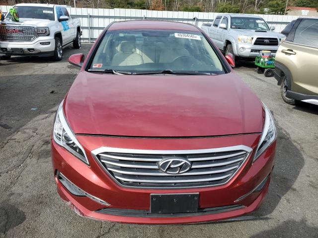 Sedans HYUNDAI SONATA 2015 Czerwony