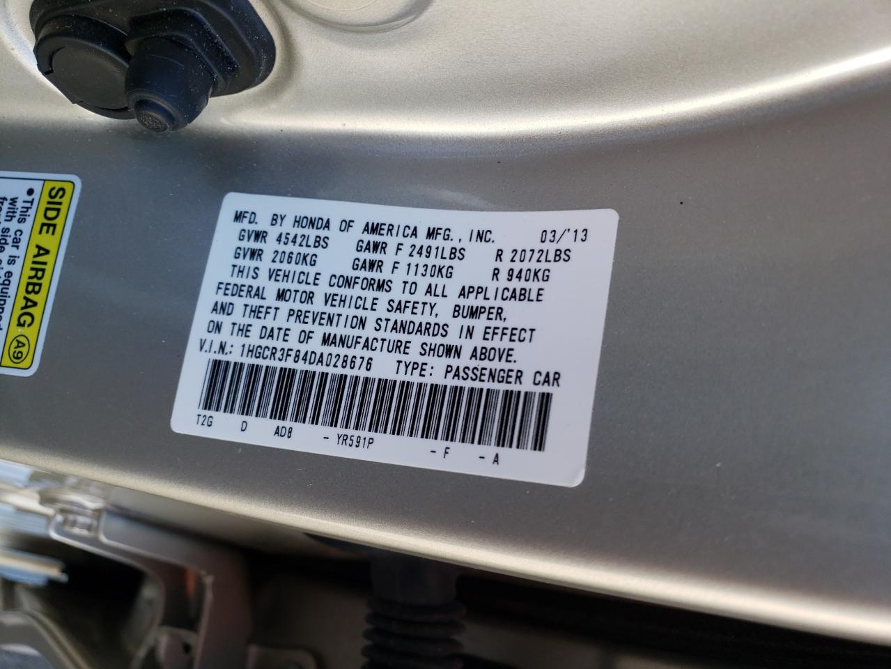 2013 Honda Accord - Image 12