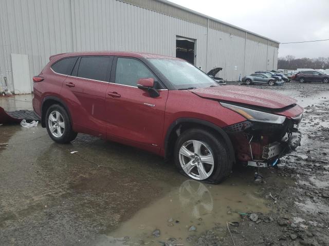  TOYOTA HIGHLANDER 2021 Burgundy