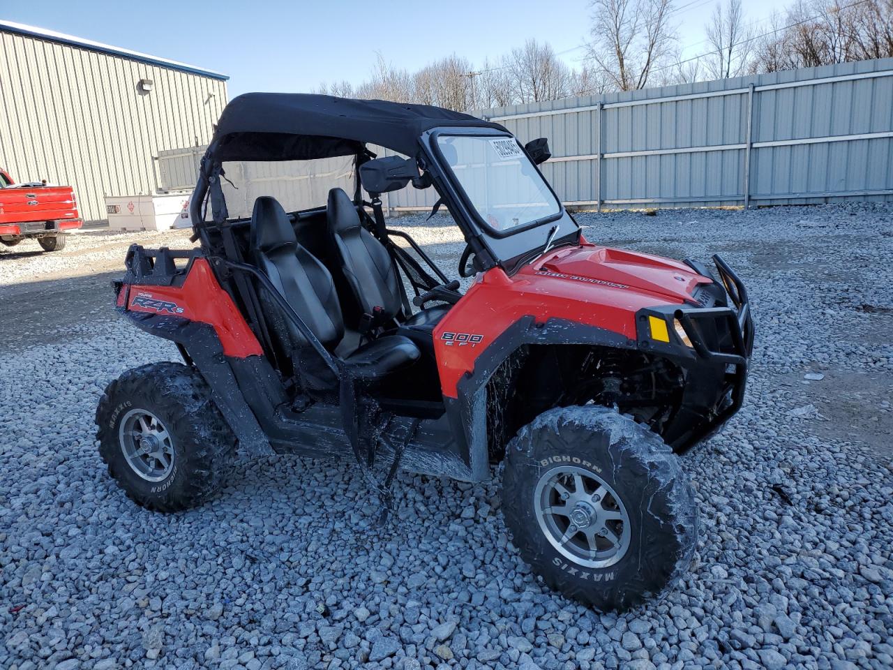 2014 Polaris Rzr 800 S na sprzedaż w Wayland, MI - Burn