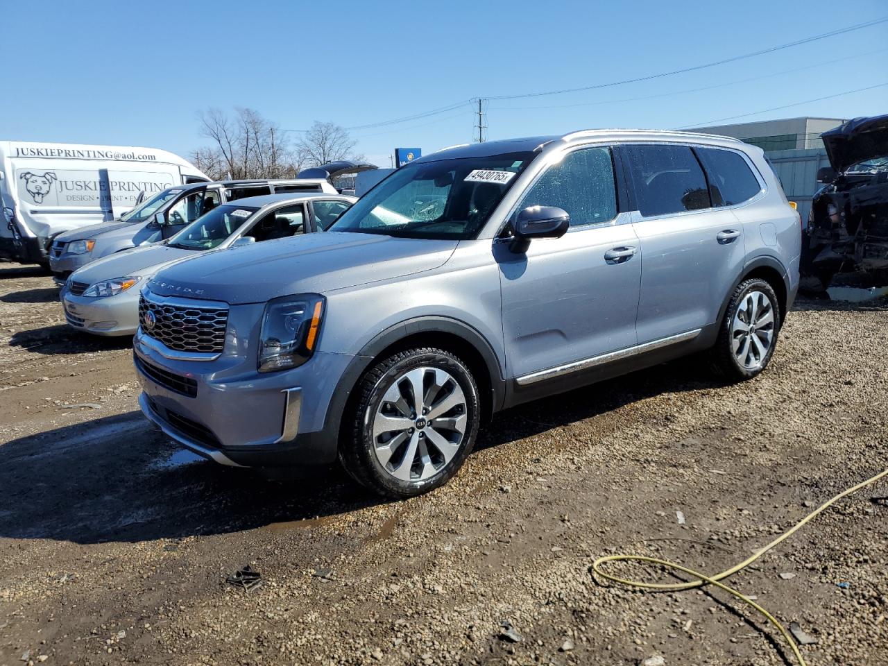 2020 Kia Telluride Ex de vânzare în Chicago Heights, IL - Side