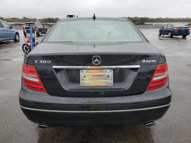 Седани MERCEDES-BENZ C-CLASS 2013 Чорний