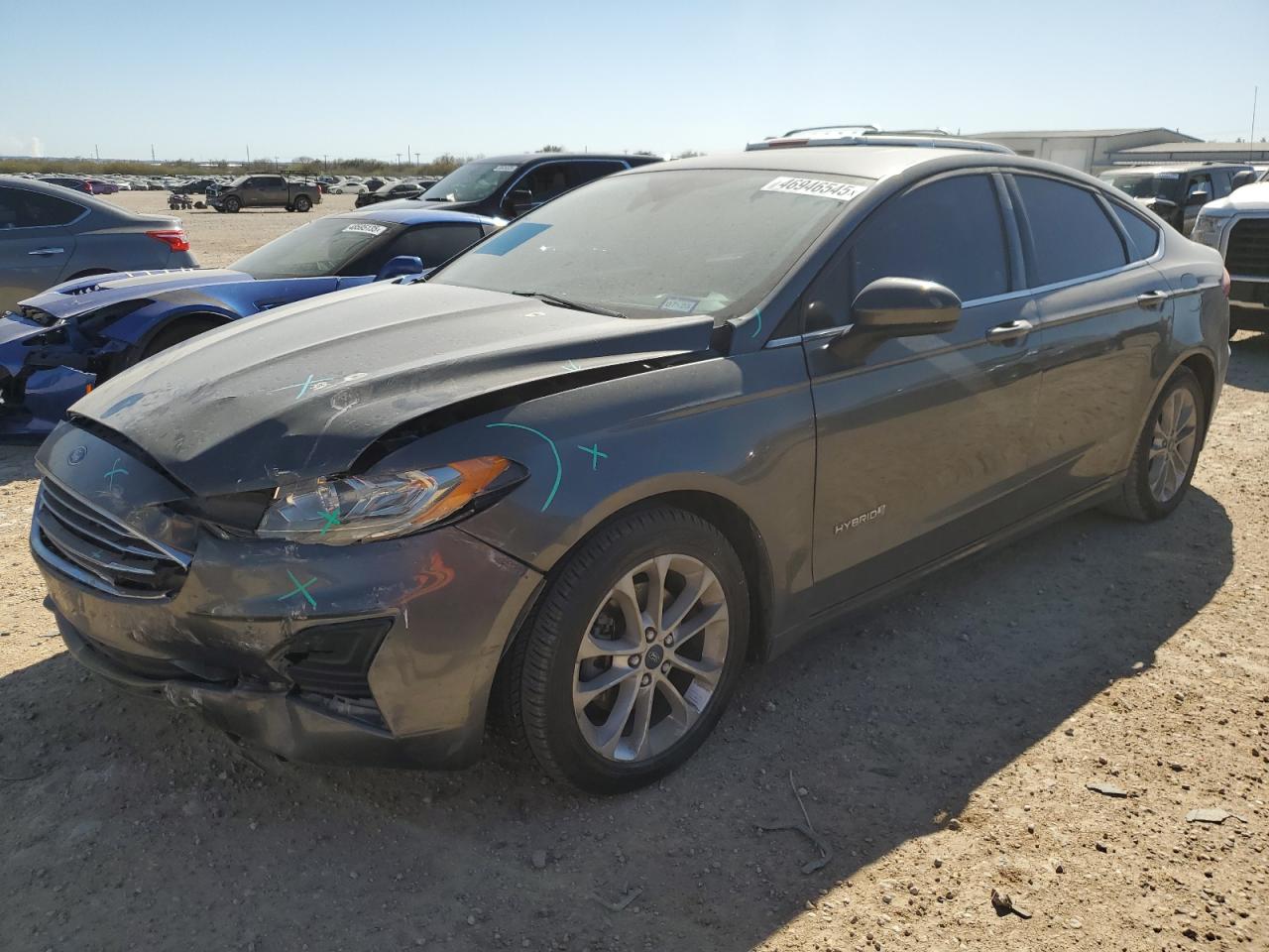 2019 Ford Fusion Se იყიდება San Antonio-ში, TX - Front End