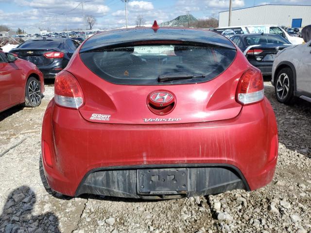 Coupet HYUNDAI VELOSTER 2016 Czerwony