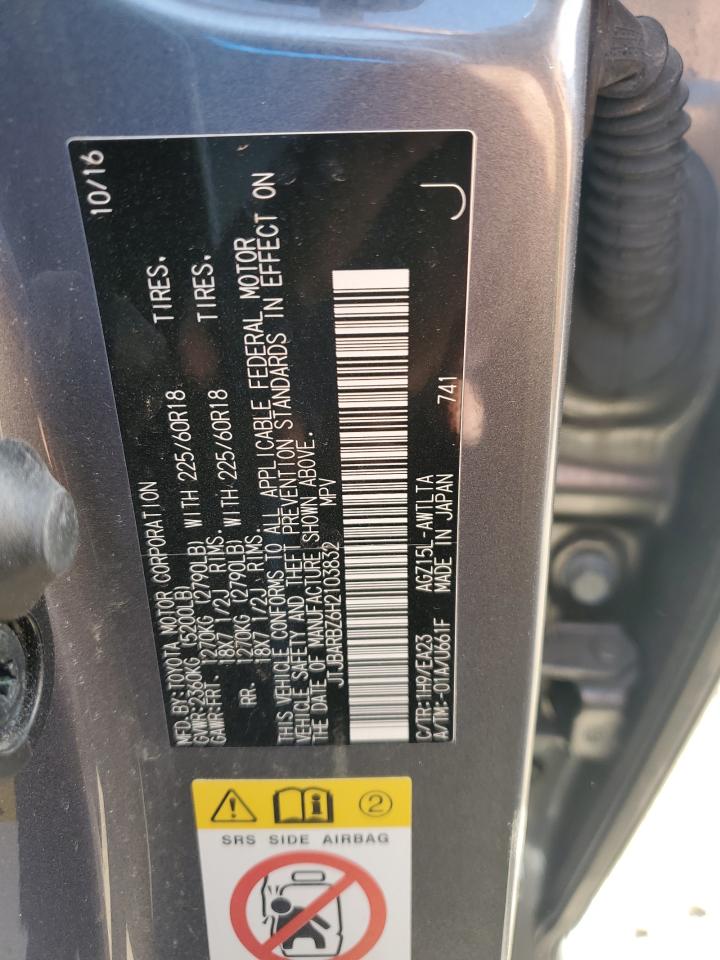 2017 Lexus Nx 200T Base VIN: JTJBARBZ6H2103832 Lot: 49637035