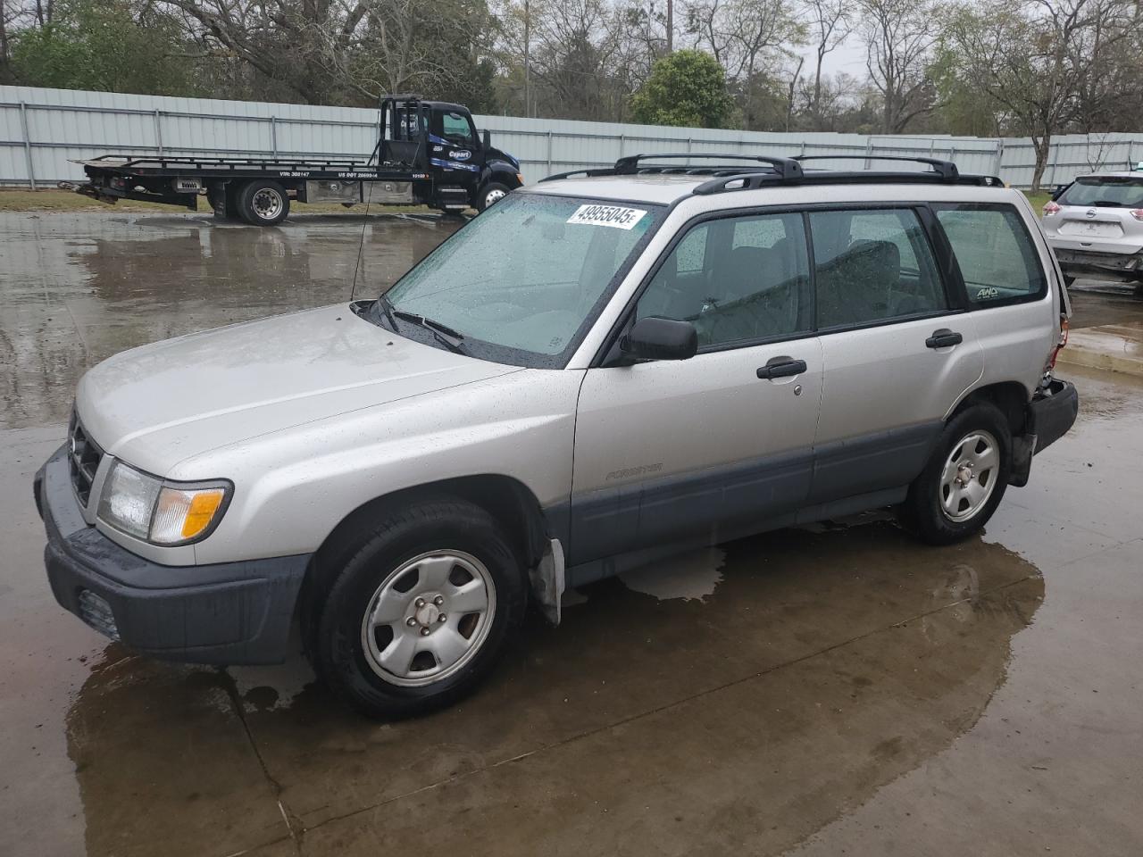 2000 SUBARU FORESTER SILVER VIN: JF1SF635XYH721785