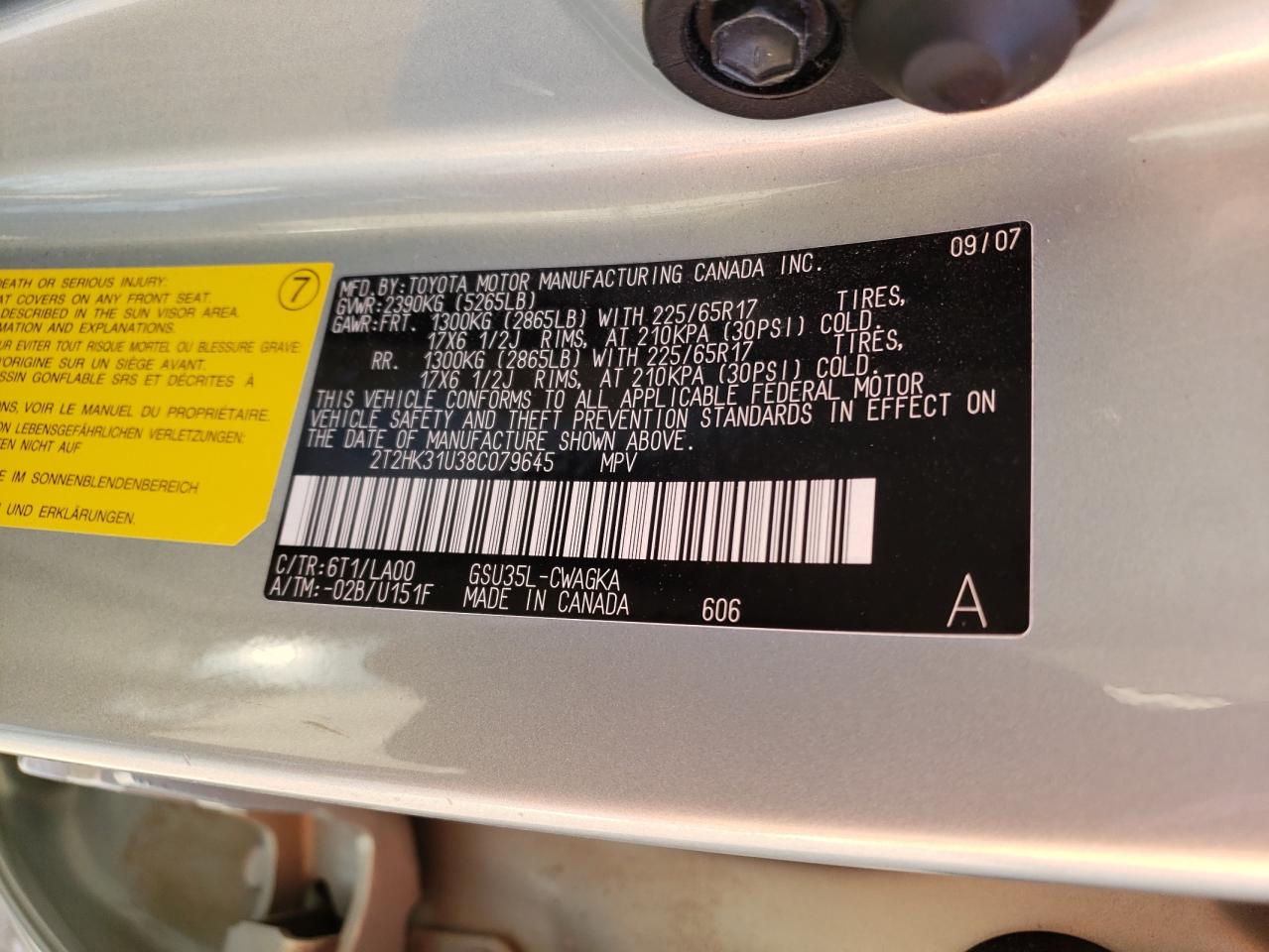 2008 Lexus RX - Image 15