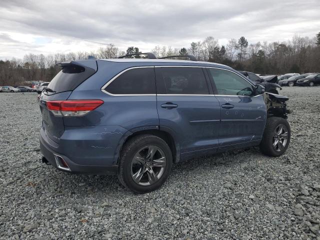  TOYOTA HIGHLANDER 2017 Синий