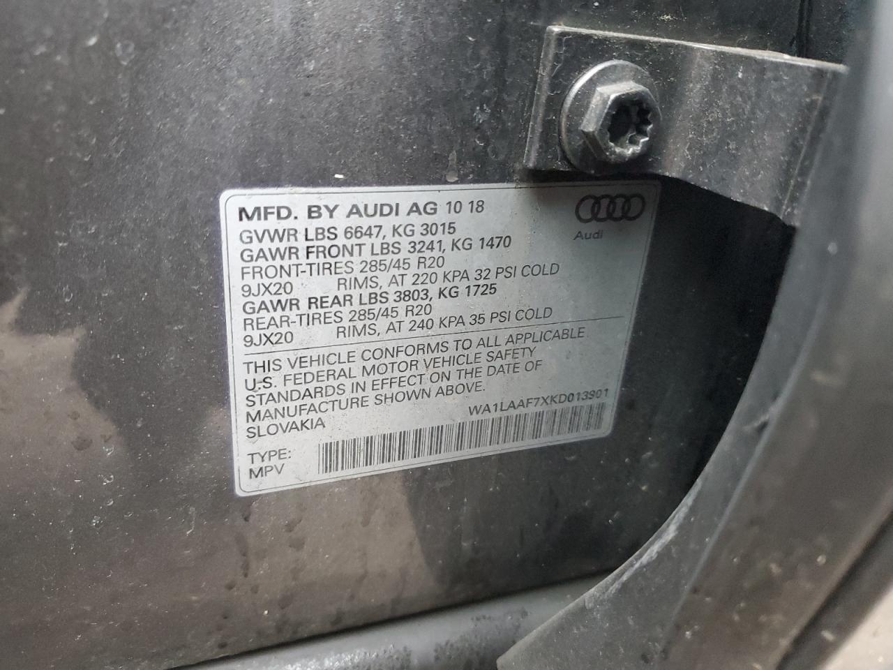 2019 Audi Q7 - Image 13