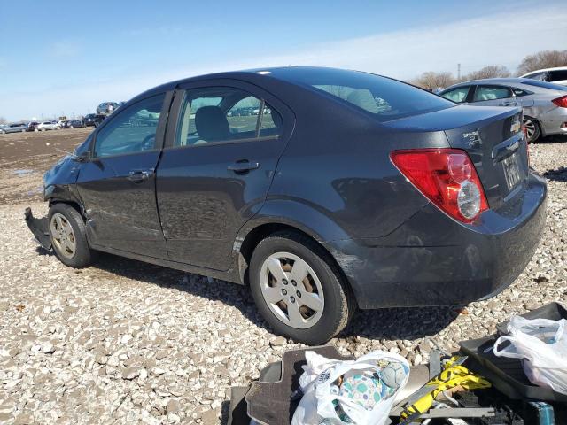  CHEVROLET SONIC 2016 Charcoal