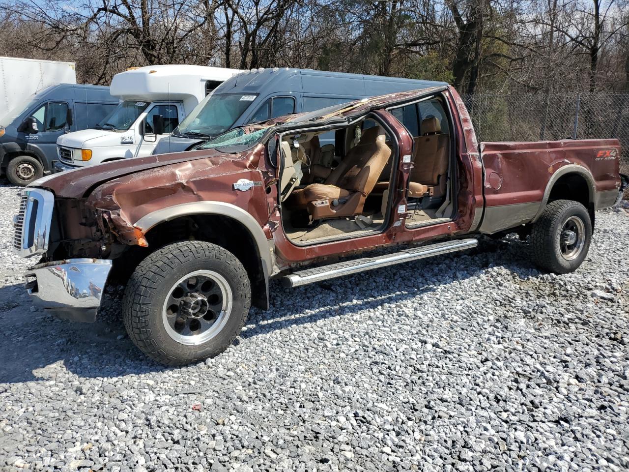2006 Ford F350 Srw Super Duty за продажба в York Haven, PA - Rollover