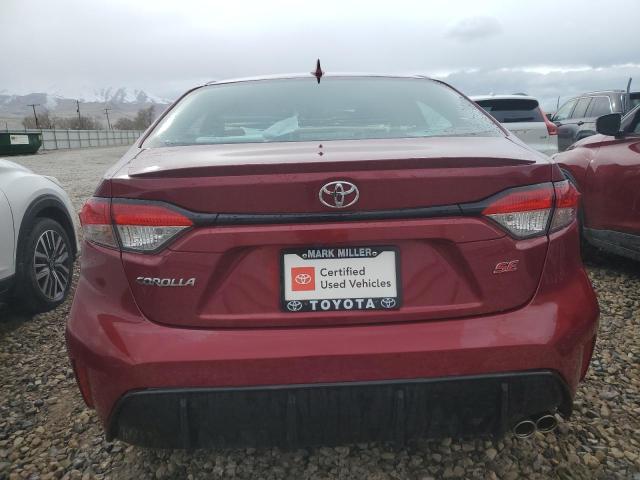  TOYOTA COROLLA 2024 Красный