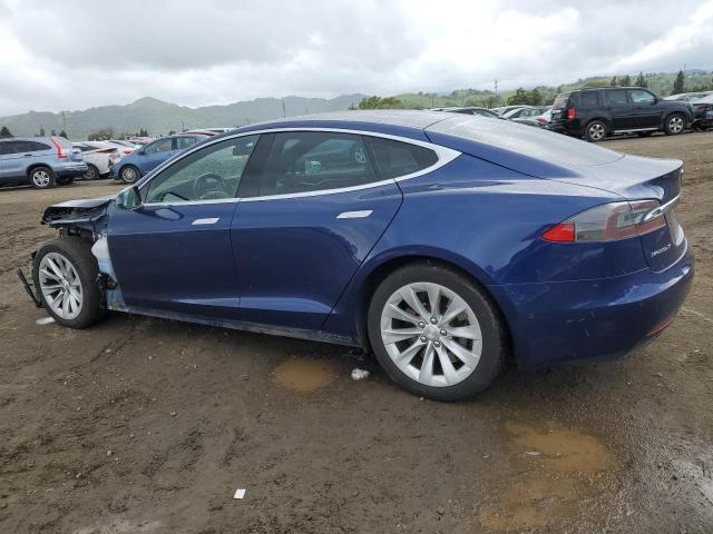 Хэтчбеки TESLA MODEL S 2016 Синий