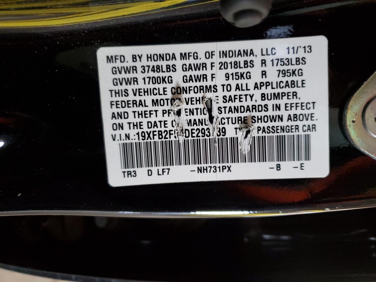 2013 Honda Civic - Image 12