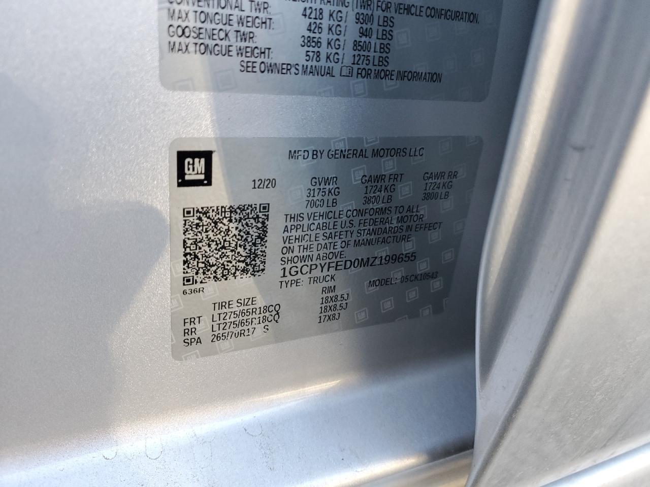 2021 Chevrolet Silverado - Image 12