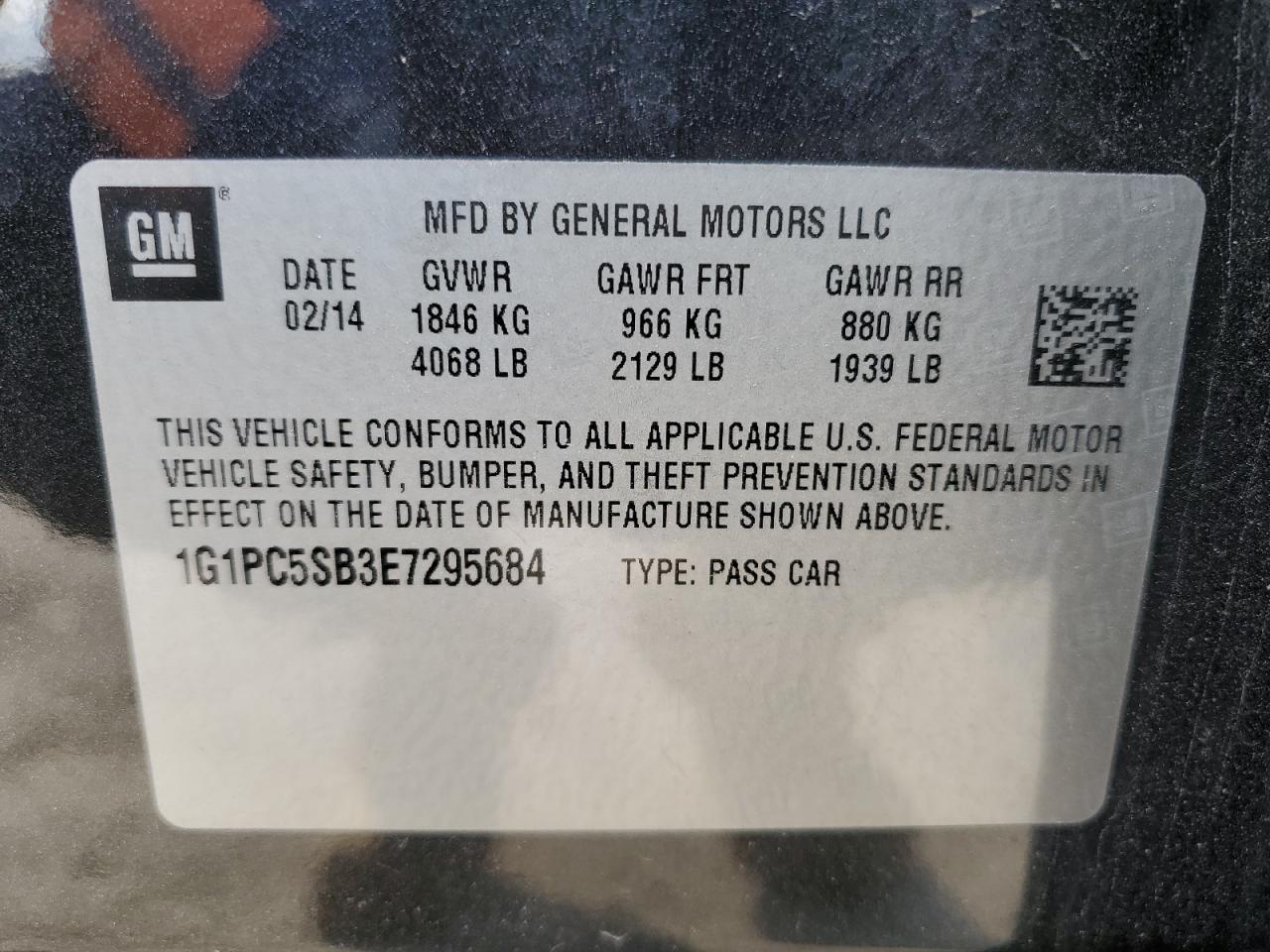 2014 Chevrolet Cruze - Image 12