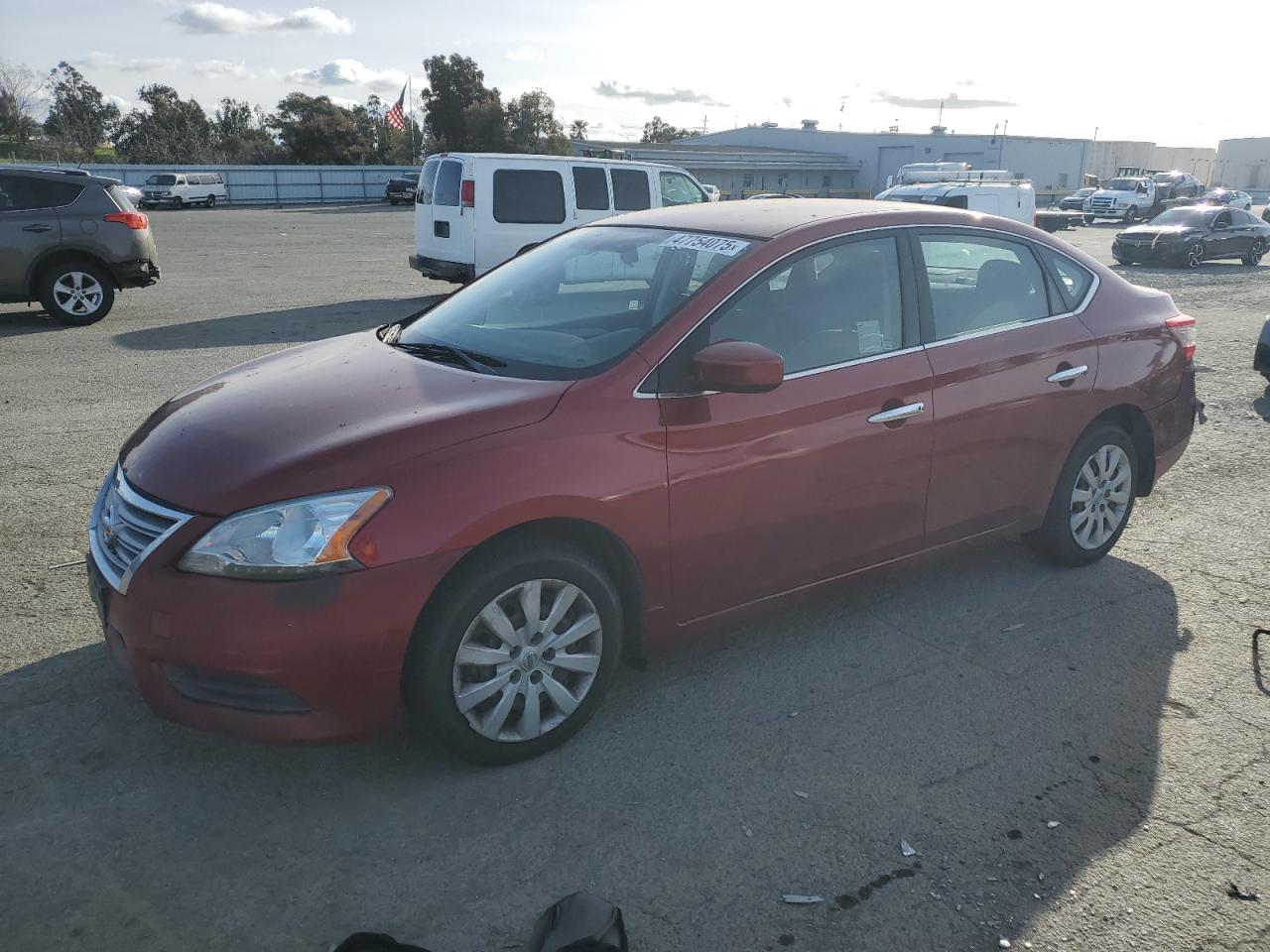 2015 Nissan Sentra S იყიდება Martinez-ში, CA - Minor Dent/Scratches