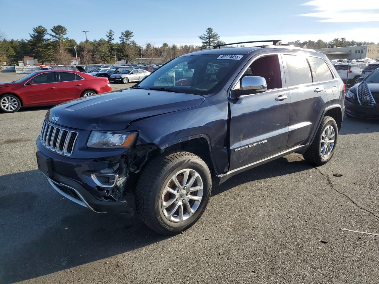 2014 Jeep Grand Cherokee Limited na sprzedaż w Exeter, RI - Front End