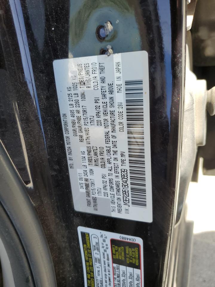 2011 Mazda Cx-7 VIN: JM3ER2B51B0406539 Lot: 49296105