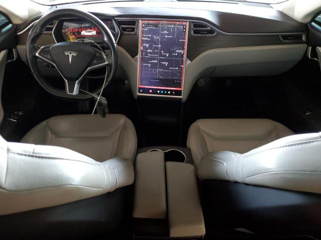  TESLA MODEL S 2015 White