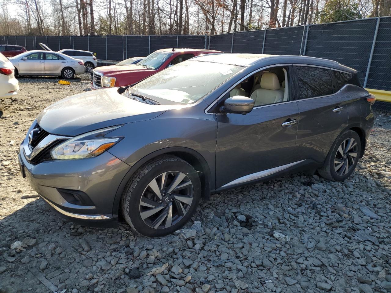 2017 Nissan Murano S en Venta en Waldorf, MD - Minor Dent/Scratches