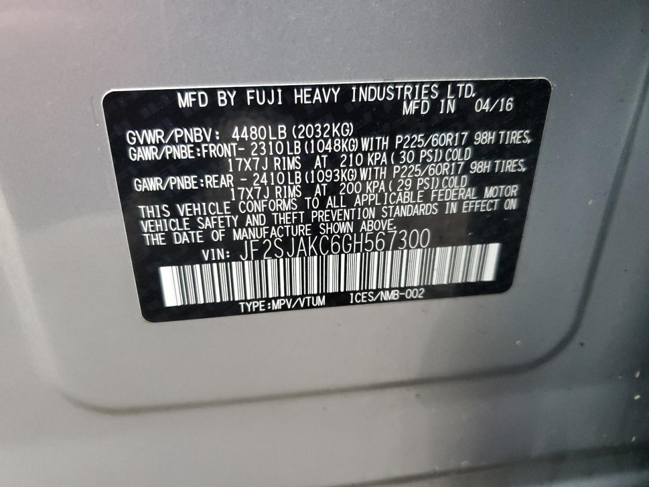 2016 Subaru Forester - Image 14