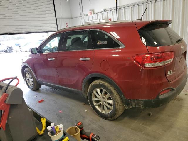  KIA SORENTO 2017 Czerwony